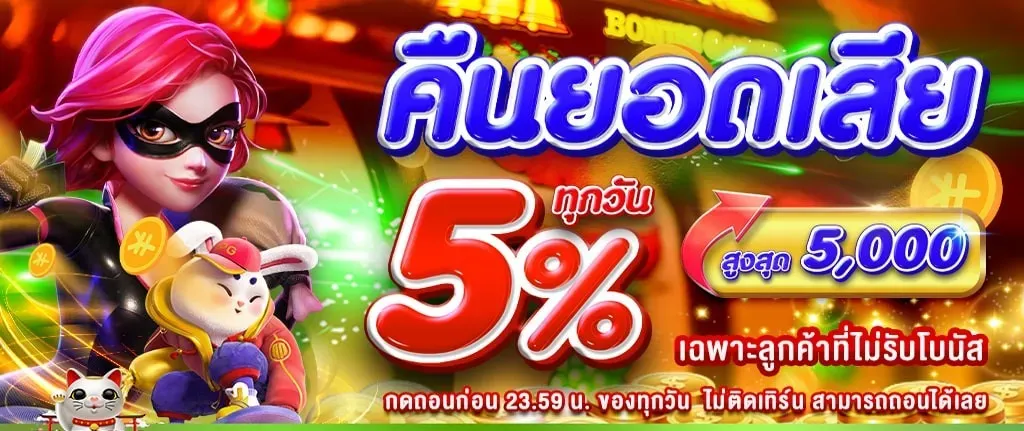 Zone6699 คืนยอดเสีย 5%